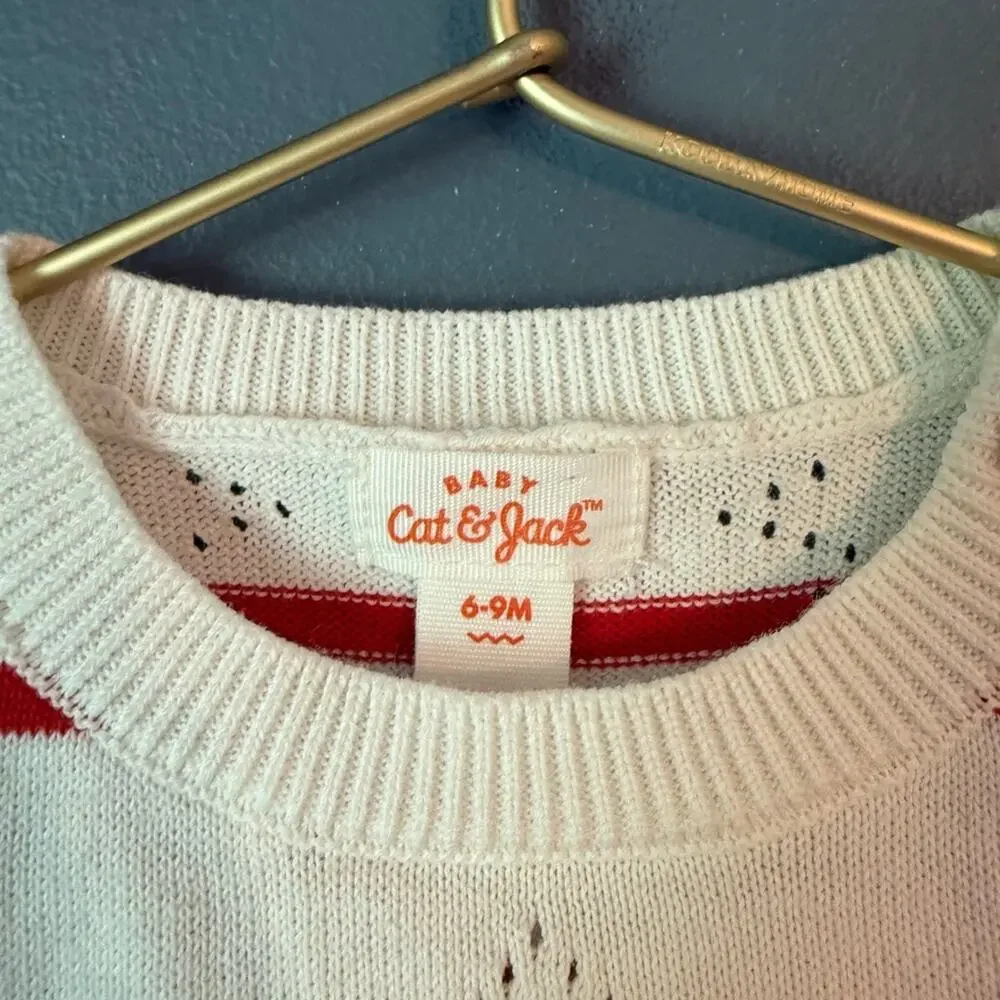 Cat & Jack‎ red white blue outfit